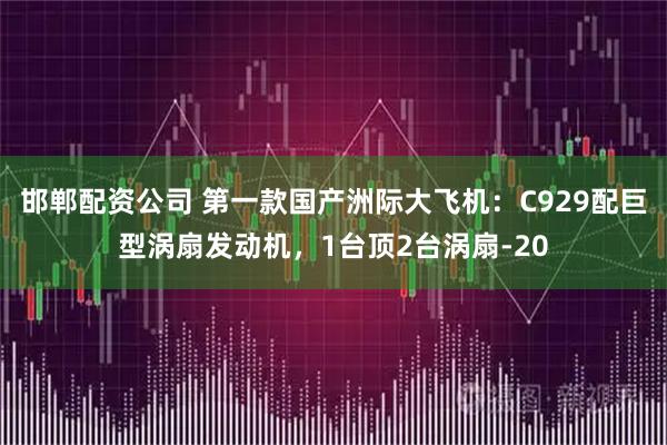 邯郸配资公司 第一款国产洲际大飞机：C929配巨型涡扇发动机，1台顶2台涡扇-20